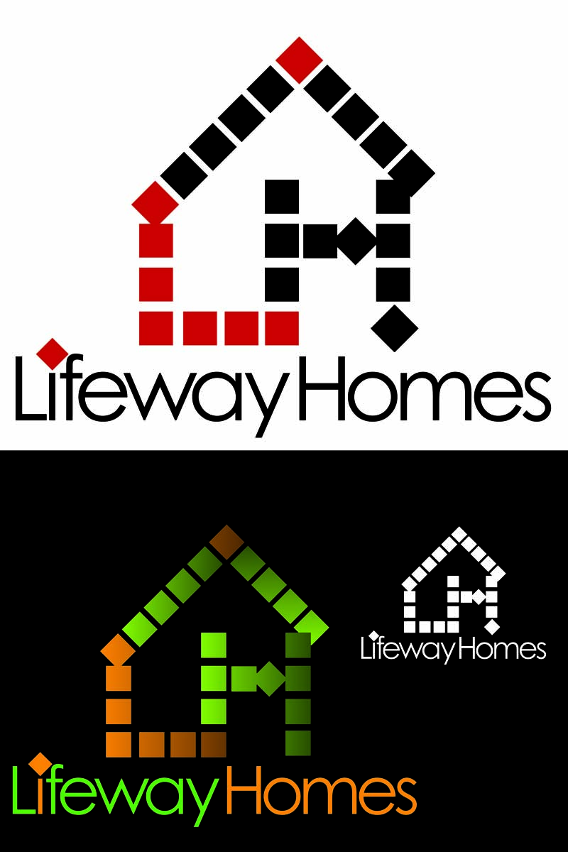 Diseño de Logo por ka para Lifeway Homes.net | Diseño #5284418