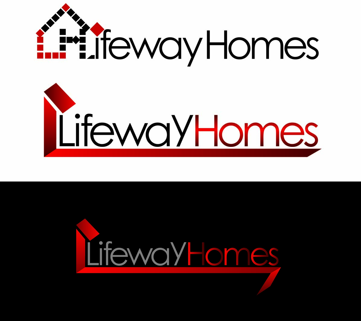 Diseño de Logo por ka para Lifeway Homes.net | Diseño #5284425