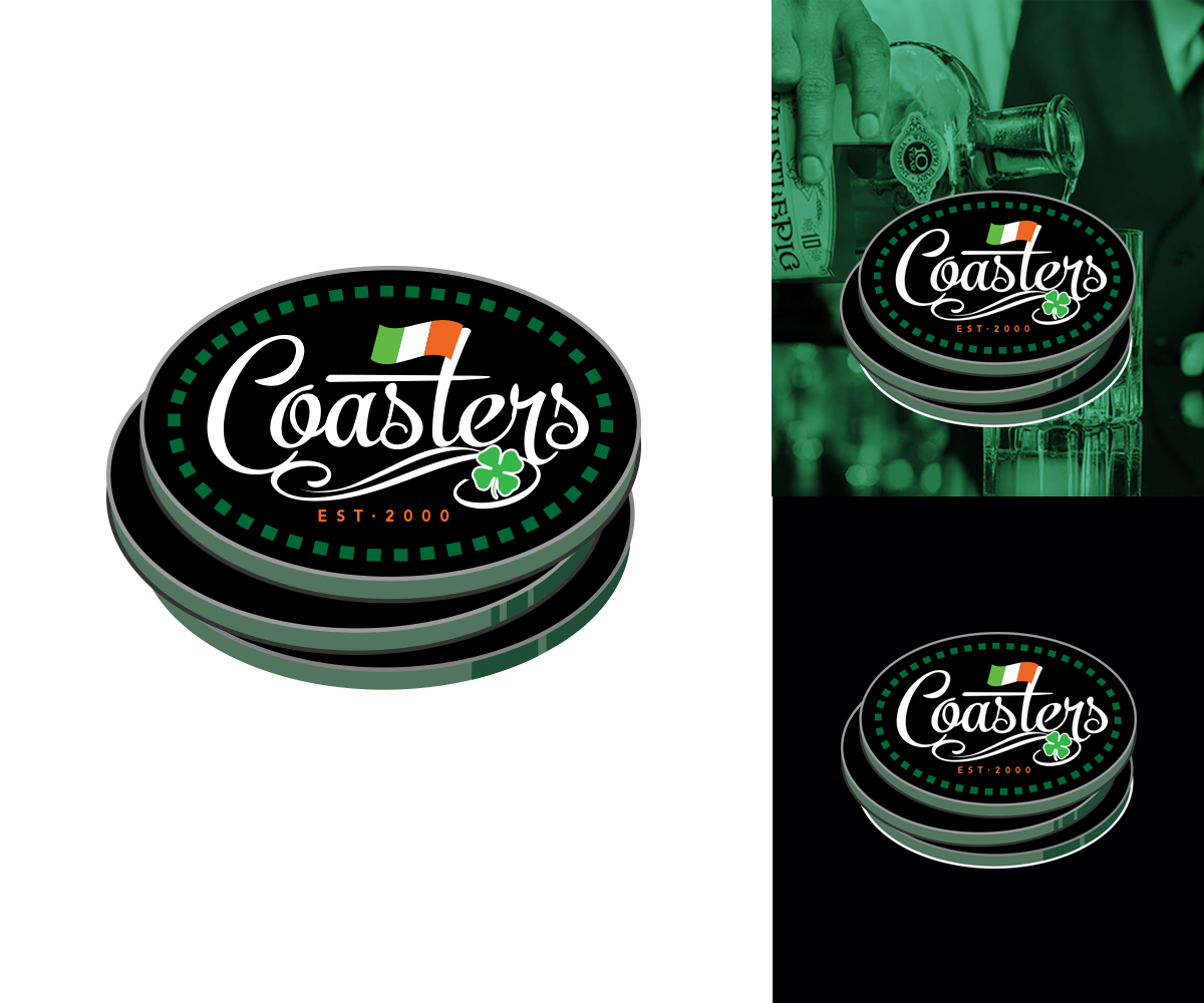Logo Design by Thomas DeHart for Coasters | Design #5287077