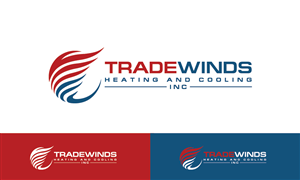 Logo Design by debdesign for Tradewinds Heating and Cooling, Inc. | Design #5282469