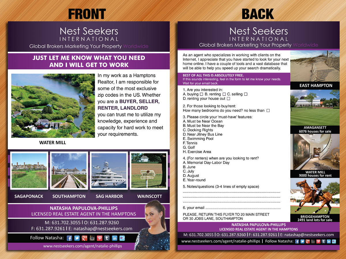 Flyer Design by Sarmishtha Chattopadhyay_loginchange for Nest Seekers International | Design #1511184