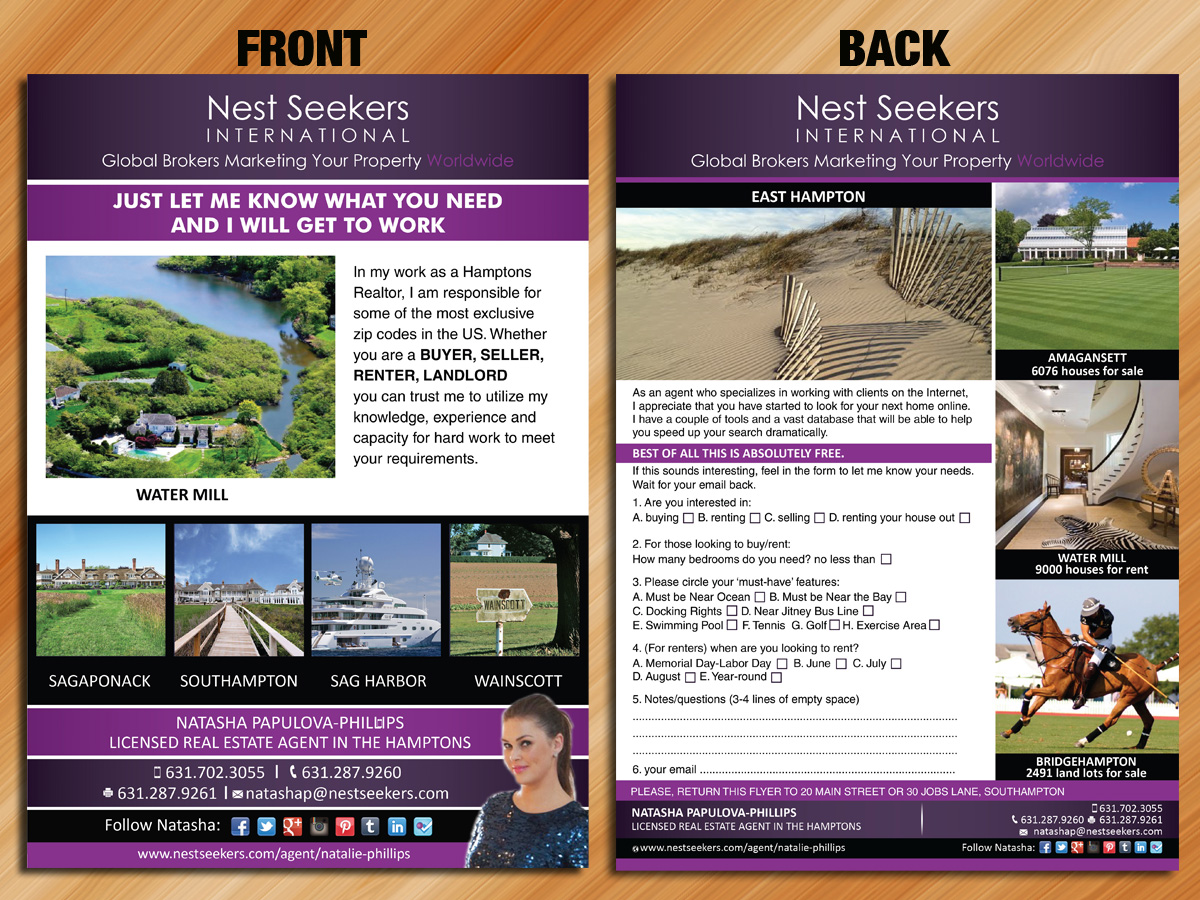 Flyer Design by Sarmishtha Chattopadhyay_loginchange for Nest Seekers International | Design #1512661