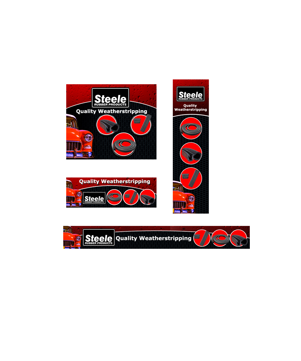 Diseño De Banner Publicitario por JLG Studios para Steele Rubber Products | Diseño: #5285875