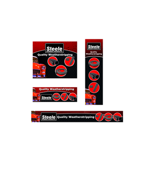 Classic Car Web Banner Set Design