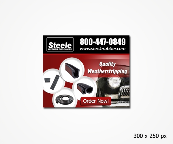 Banner Ad Design by Young Creations for Steele Rubber Products | Design #5286377
