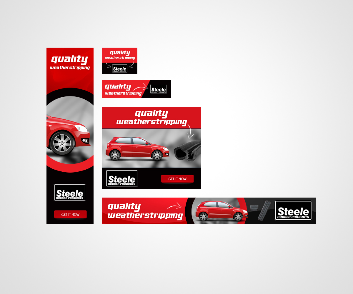 Banner Ad Design by Ovimatic for Steele Rubber Products | Design #5342542
