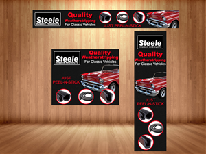 Diseño De Banner Publicitario por nguruzzdng para Steele Rubber Products | Diseño: #5281549