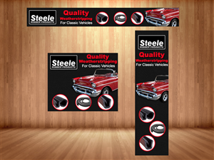 Diseño De Banner Publicitario por nguruzzdng para Steele Rubber Products | Diseño: #5282601