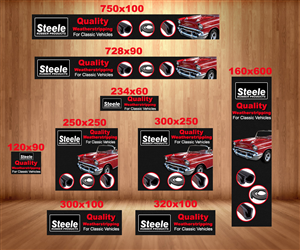 Diseño De Banner Publicitario por nguruzzdng para Steele Rubber Products | Diseño: #5289409