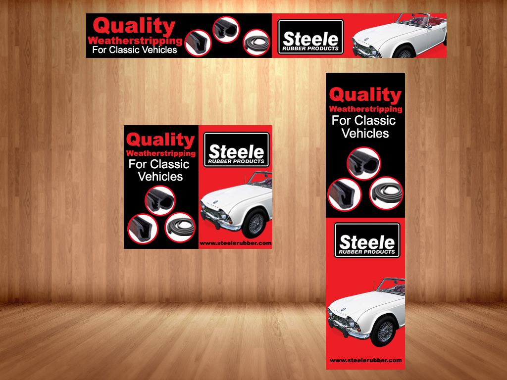 Banner Ad Design by nguruzzdng for Steele Rubber Products | Design #5296996