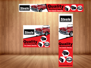 Diseño De Banner Publicitario por nguruzzdng para Steele Rubber Products | Diseño: #5307713