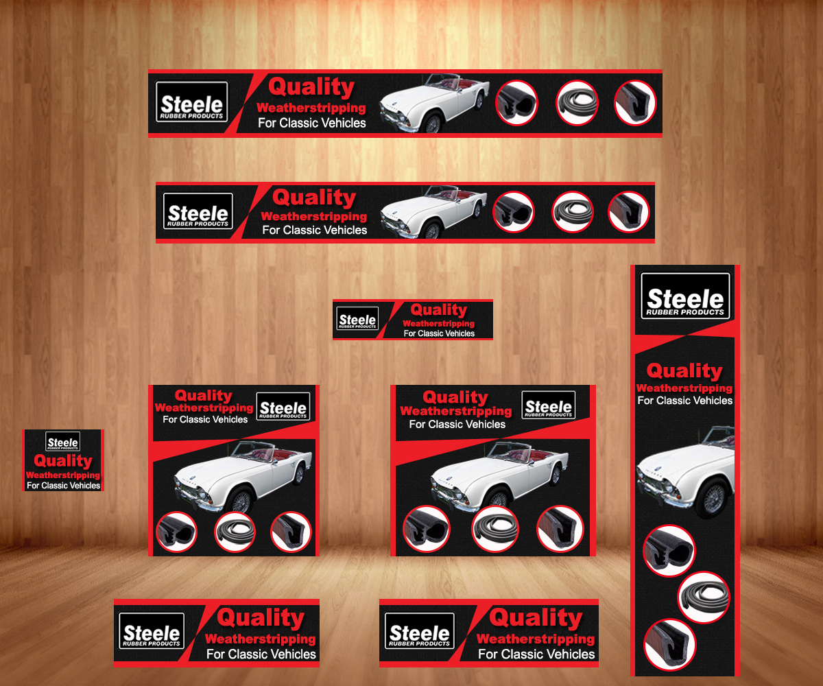Banner Ad Design by nguruzzdng for Steele Rubber Products | Design #5339234