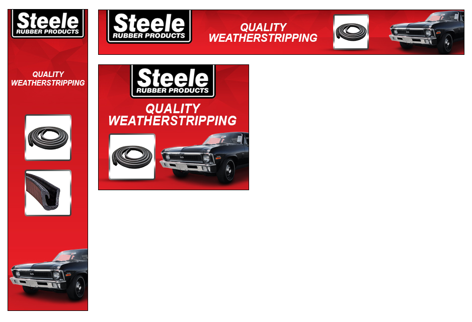 Banner Ad Design by Easy Flyer Design for Steele Rubber Products | Design #5308144