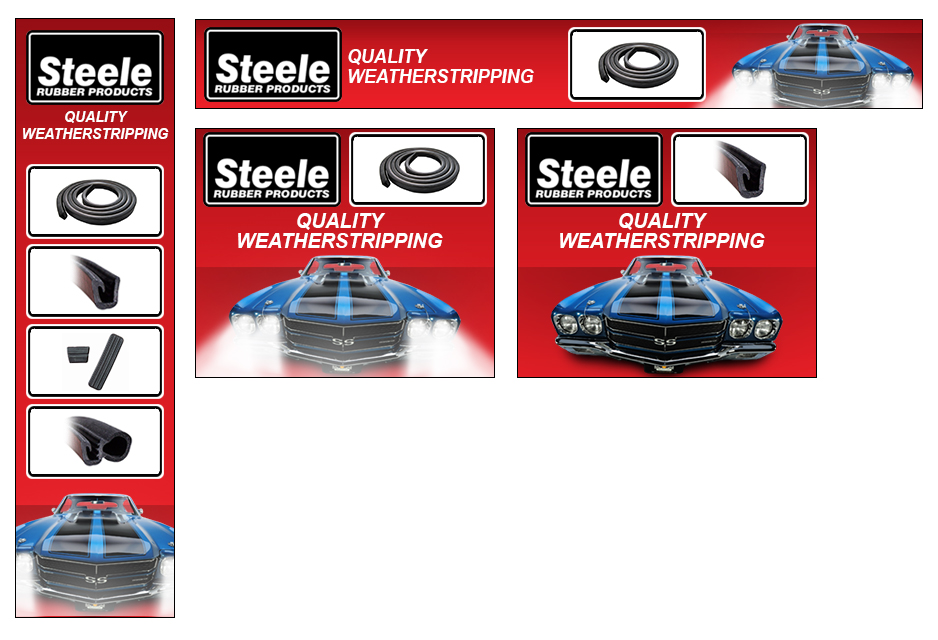Banner Ad Design by Easy Flyer Design for Steele Rubber Products | Design #5311051
