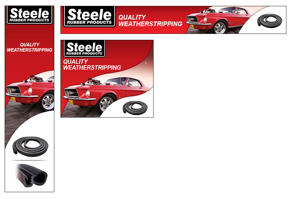 Banner Ad Design by Easy Flyer Design for Steele Rubber Products | Design #5316702
