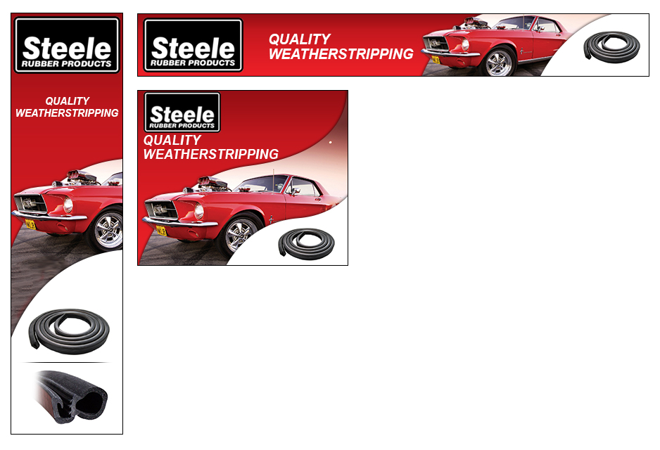 Banner Ad Design by Easy Flyer Design for Steele Rubber Products | Design #5336630