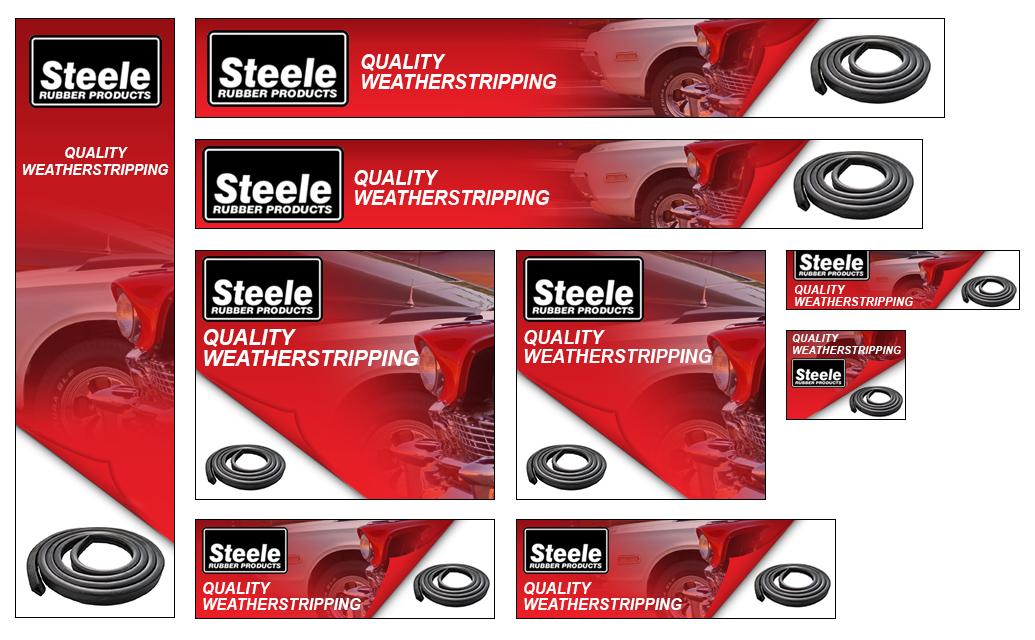 Banner Ad Design by Easy Flyer Design for Steele Rubber Products | Design #5337473