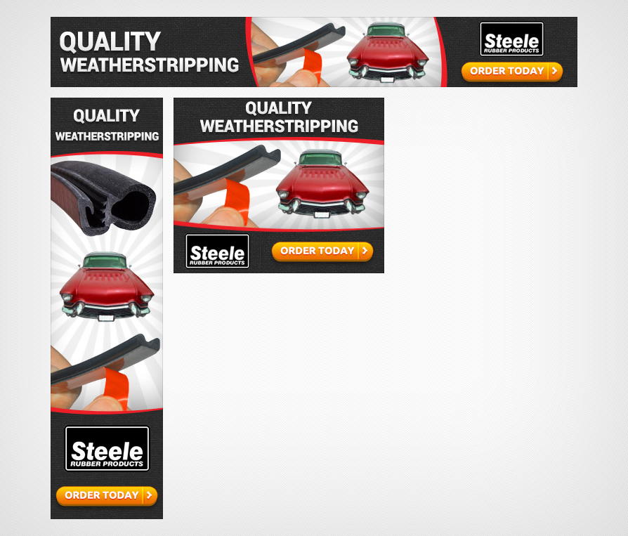 Banner Ad Design by Levardos for Steele Rubber Products | Design #5301372