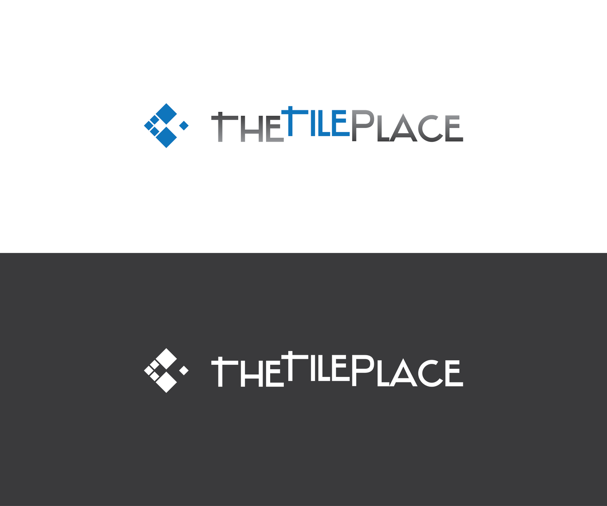 Elegant, Playful Logo Design for The Tile Place or Tile Place by vojh2o