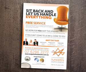 real estate flyer design for tungsten home loans by prologo4u welcome home flyers