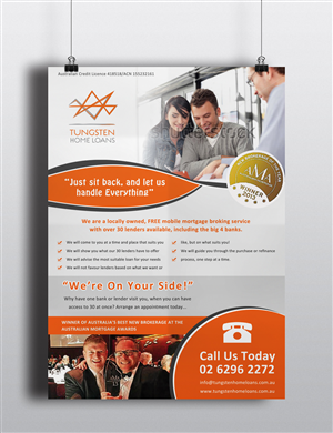 Diseño de Flyer por Eggo May P para Tungsten Home Loans | Diseño: #5288784