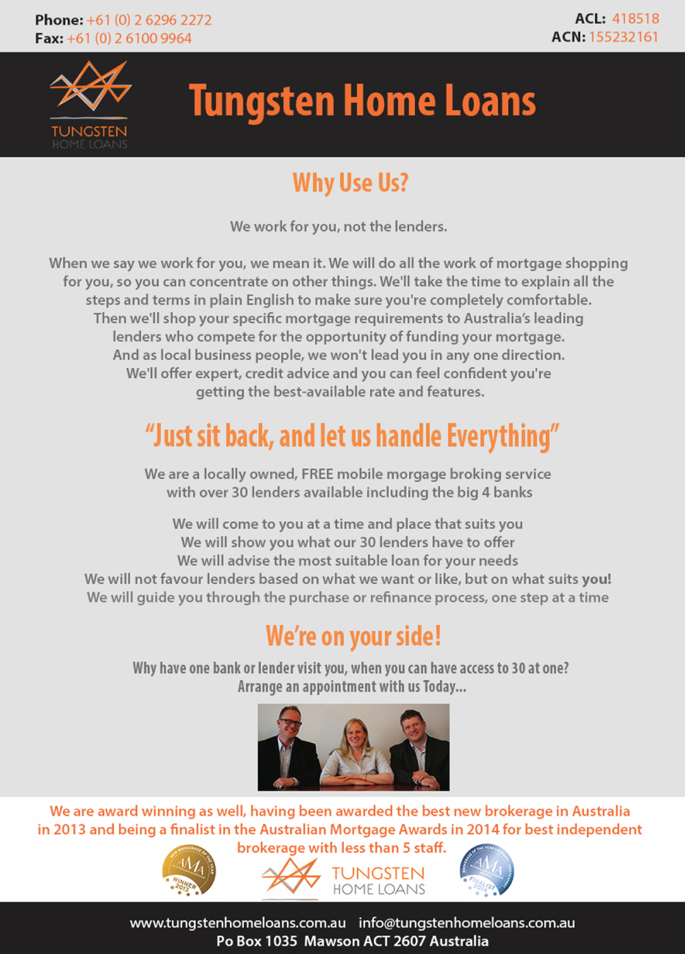 Flyer Design by Selda for Tungsten Home Loans | Design #5343973