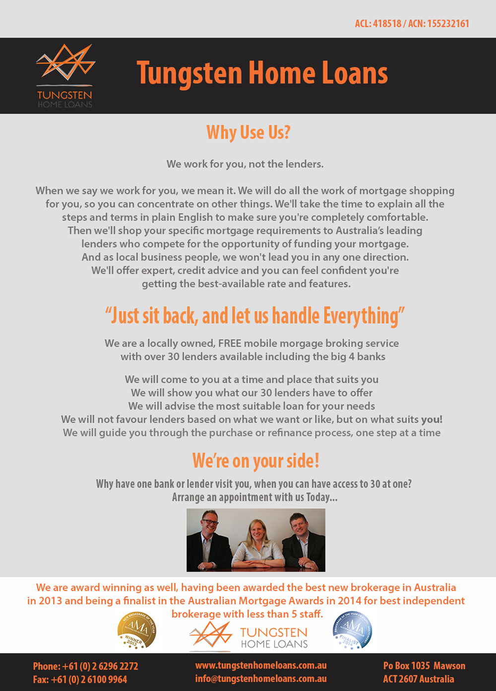 Flyer Design by Selda for Tungsten Home Loans | Design #5343996