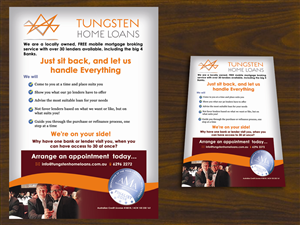 Diseño de Flyer por Yegeta para Tungsten Home Loans | Diseño #5351649