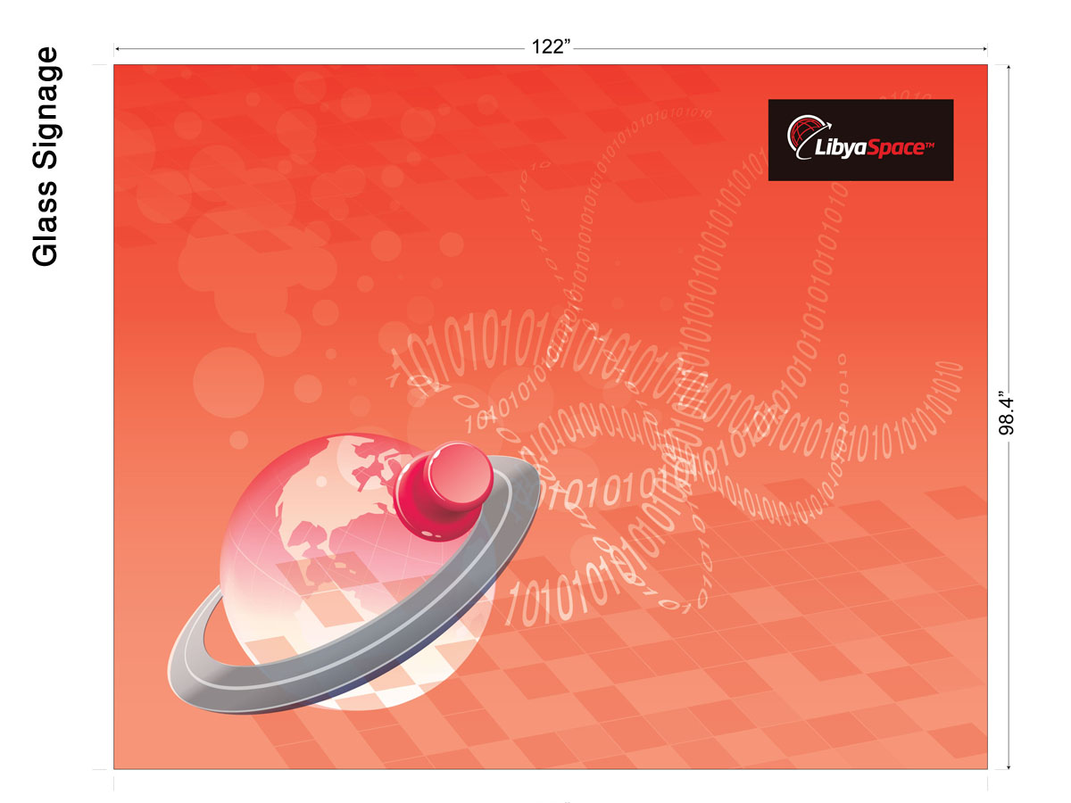 Signage Design by Creativecognate for LibyaSpace | Design #1513245