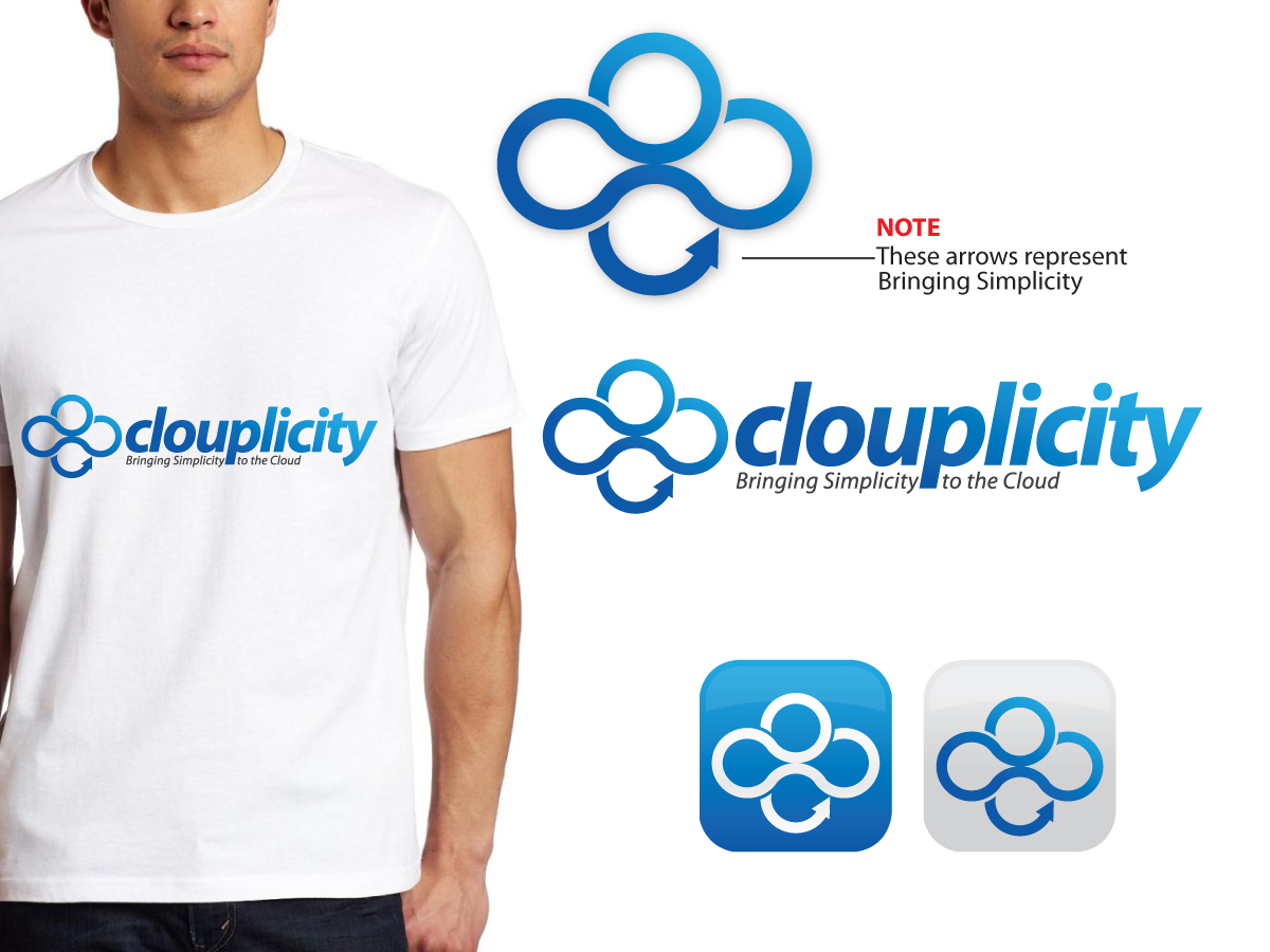 Logo Design by Transform99 for Clouplicity | Design #1487418