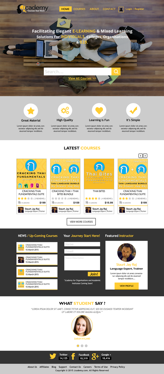 Web Design by Dribblerr for SR-Design | Design #5448926