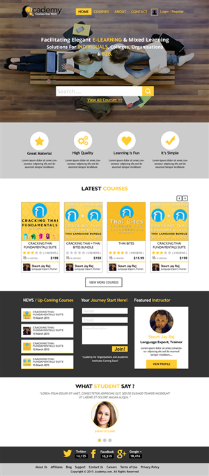 Web-Design von Dribblerr für SR-Design | Design: #5448926