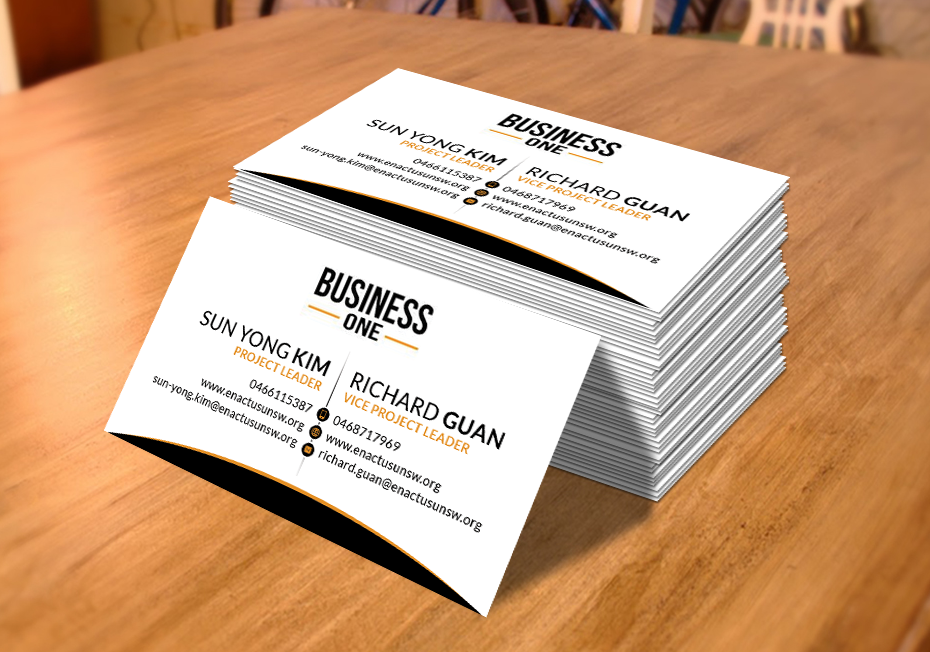 Business Card Design by  Artman for this project | Design #5296749