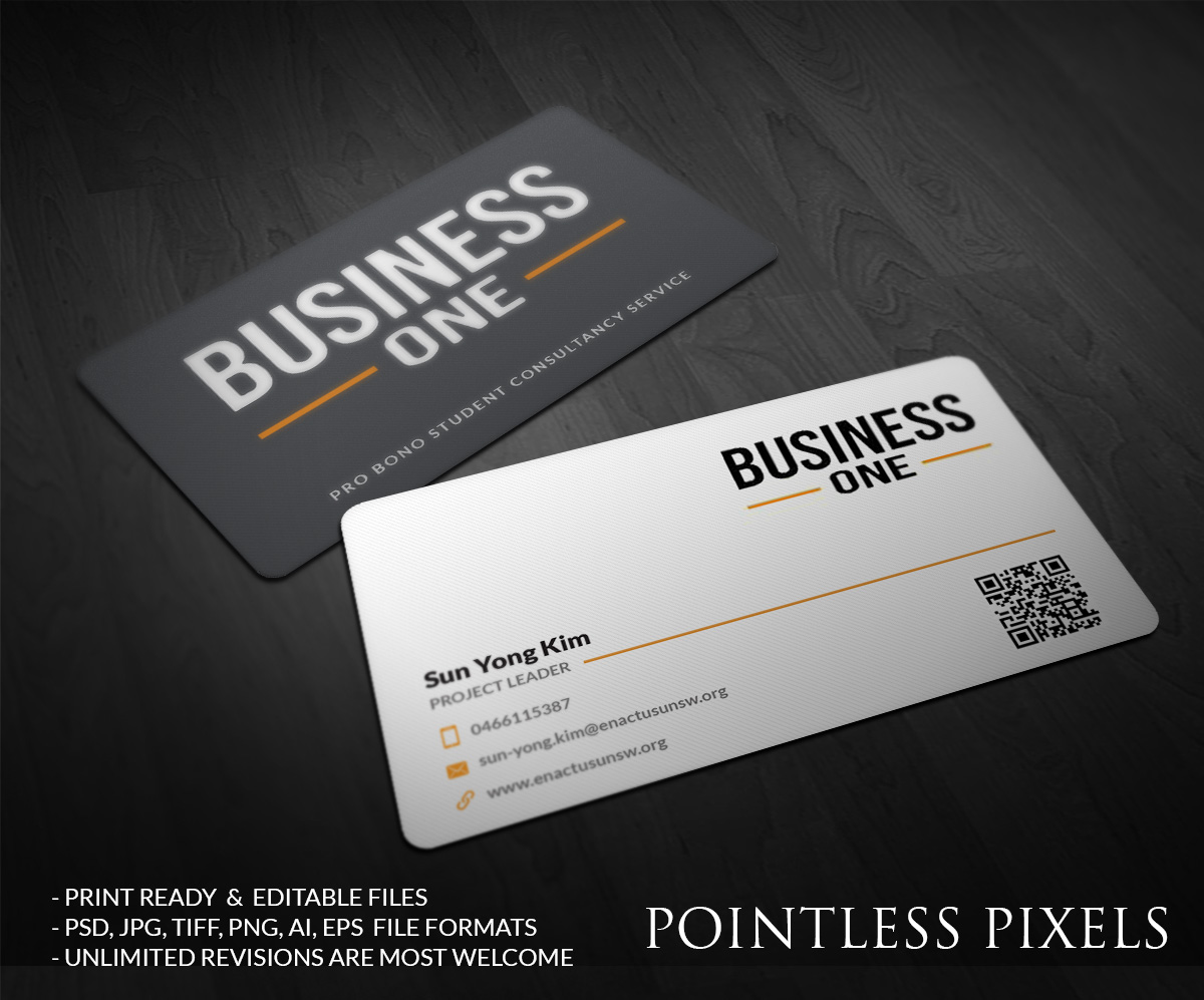 Business Card Design by Pointless Pixels India for this project | Design #5291089