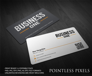 Business Card Design by Pointless Pixels India for this project | Design #5291089