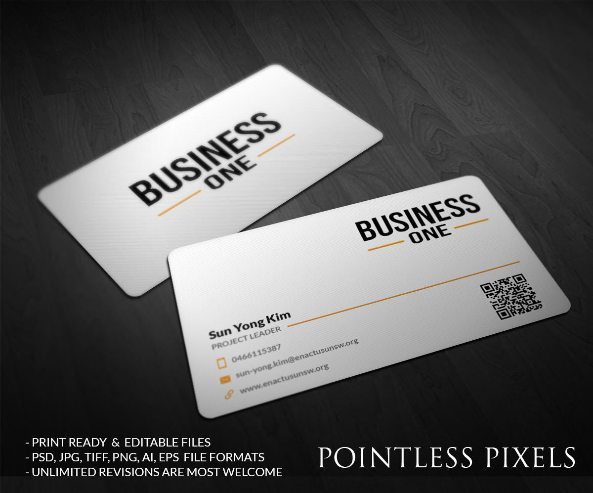 Business Card Design by Pointless Pixels India for this project | Design #5291092