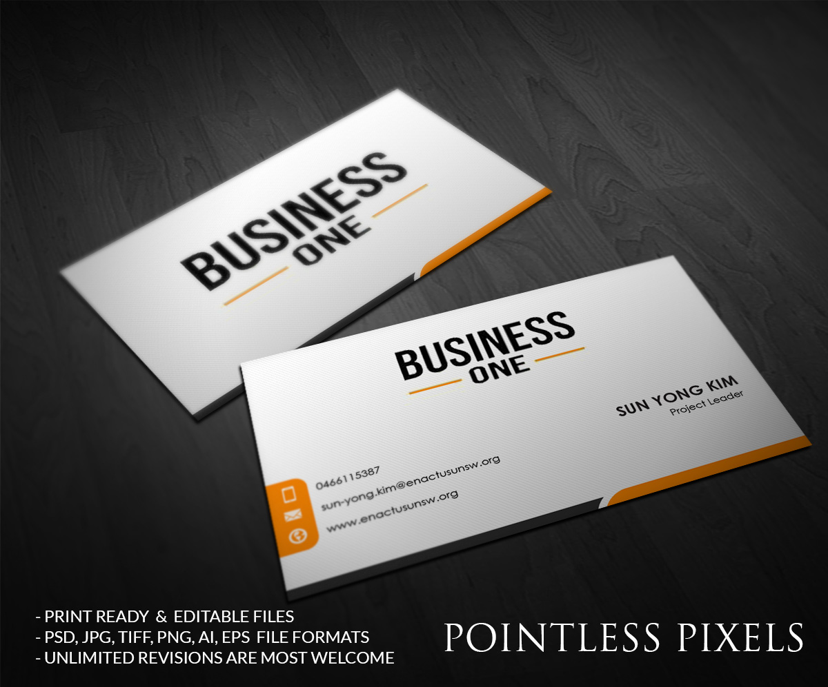 Business Card Design by Pointless Pixels India for this project | Design #5291309