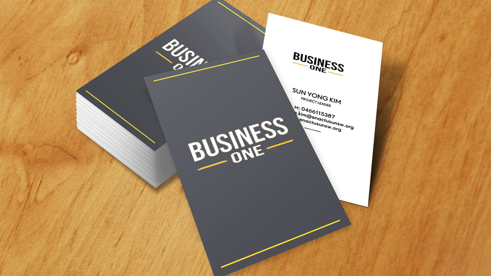 Business Card Design by Sarah Mathews for this project | Design #5282721