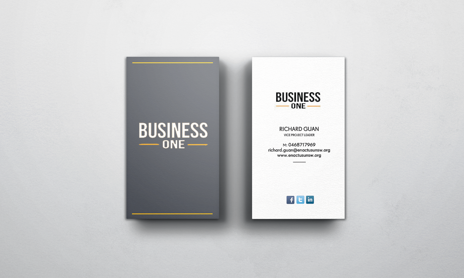 Business Card Design by Sarah Mathews for this project | Design #5285339