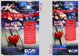 Flyer-Design von Tomi and Edó für Uforic Food Cafe | Design: #5305002