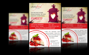 Flyer-Design von HYPdesign für Uforic Food Cafe | Design: #5296335