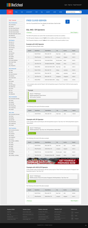 Web Design by pb for OkeSchool.com | Design: #5368654