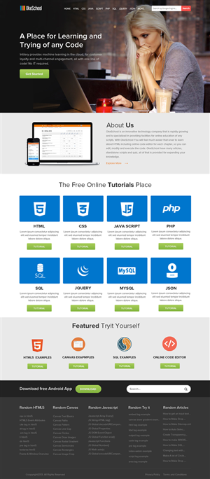 Web Design by OM for OkeSchool.com | Design: #5310224
