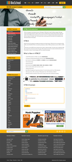 Web Design by OM for OkeSchool.com | Design: #5310261