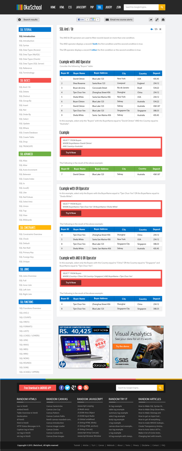 Web Design by OM for OkeSchool.com | Design #5310265