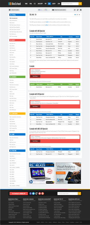 Web Design by OM for OkeSchool.com | Design: #5310265