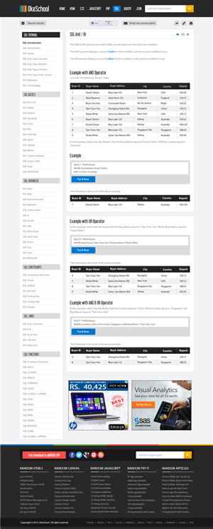 Web Design by OM for OkeSchool.com | Design: #5310269