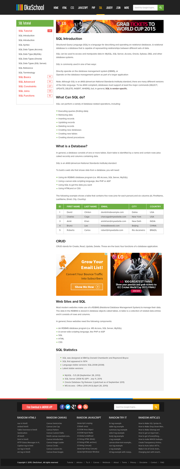Web-Design von OM für OkeSchool.com | Design #5310276