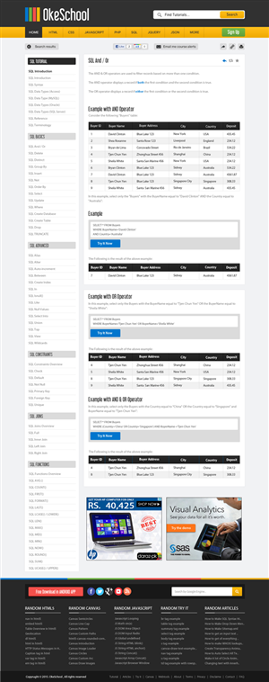 Web Design by OM for OkeSchool.com | Design: #5359130