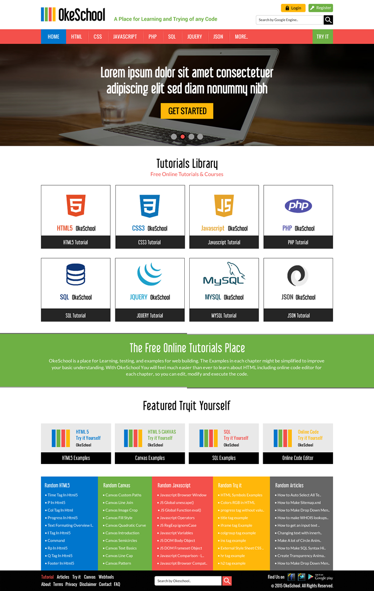 Web Design by Smart-tech solution for OkeSchool.com | Design #5336414